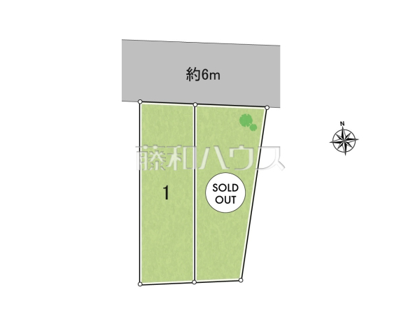 全体区画図　【練馬区春日町４丁目】