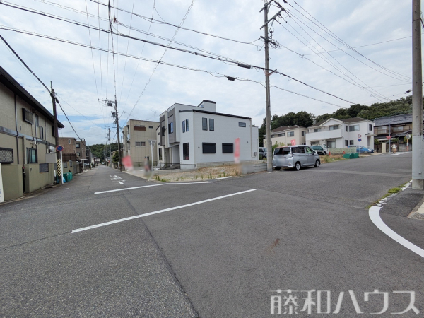 接道状況および現場風景　【春日井市不二ガ丘３丁目】