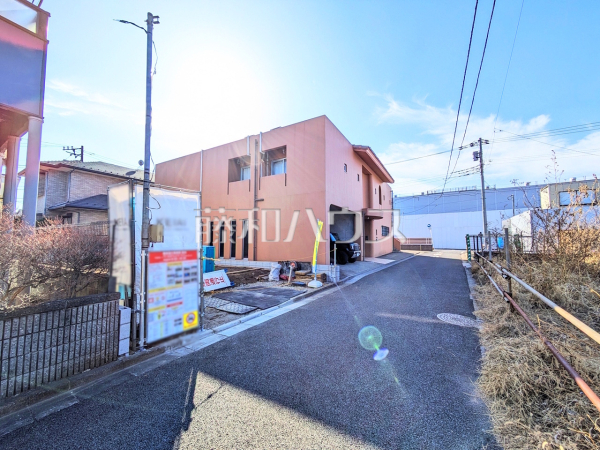 接道状況および現場風景　【練馬区三原台３丁目】