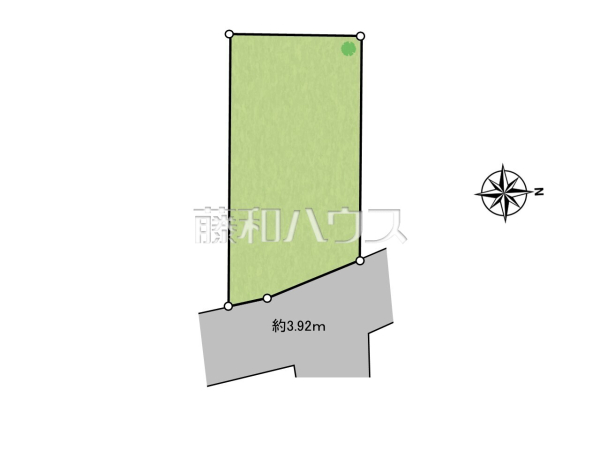 全体区画図　【世田谷区上北沢１丁目】