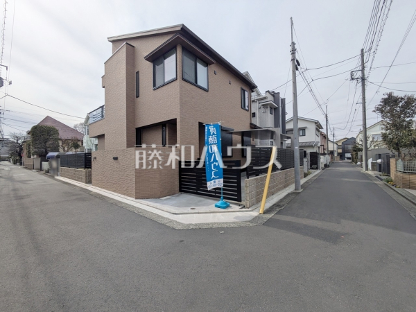 接道状況および現場風景　【武蔵野市吉祥寺東町１丁目】