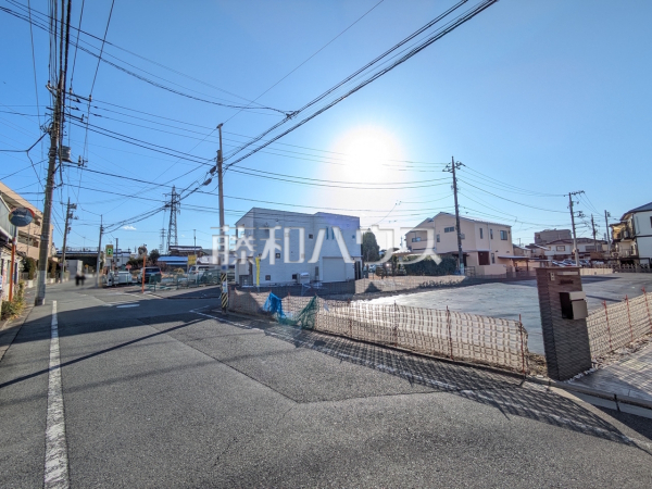 接道状況および現場風景　【練馬区北町７丁目】