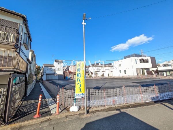 接道状況および現場風景　【練馬区北町７丁目】