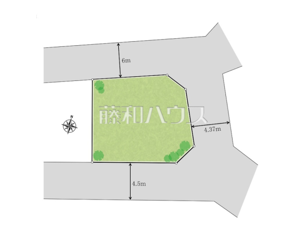 区画図 【東久留米市南沢1丁目】西武池袋線 東久留米駅 徒歩14分 区画図 【東久留米市南沢1丁目】西武池袋線 東久留米駅 徒歩14分