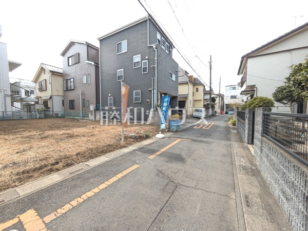 接道状況および現場風景　【富士見市水谷東２丁目】