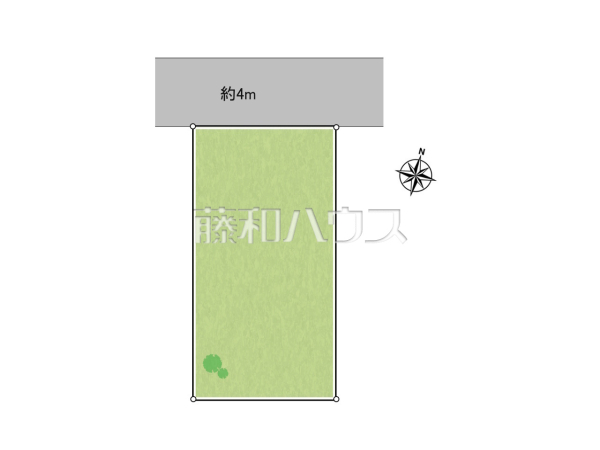 全体区画図　【富士見市水谷東２丁目】