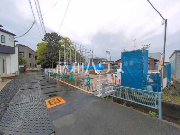 接道状況および現場風景　【岩倉市本町南新溝廻間】