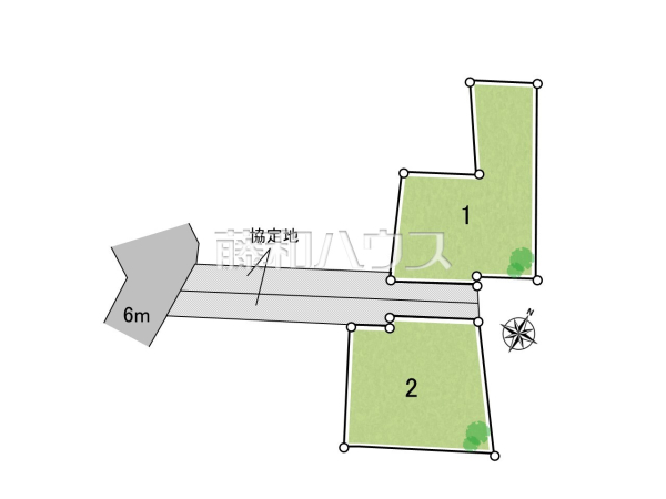 全体区画図　【名古屋市守山区泉が丘】