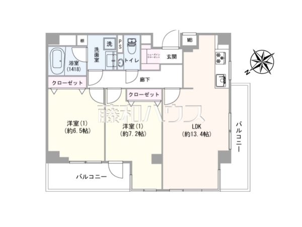 間取図　【センチュリー府中南町】