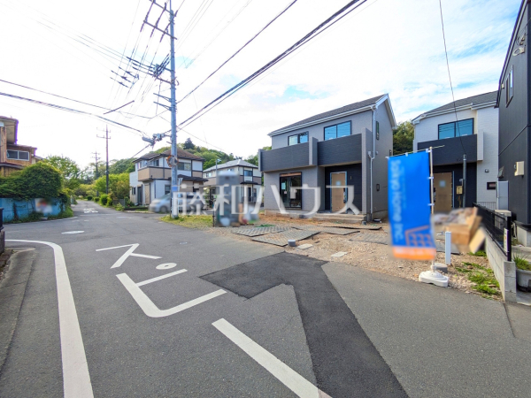 接道状況および現場風景　【八王子市西寺方町】