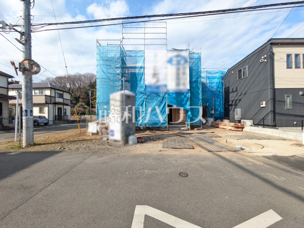 接道状況および現場風景　【八王子市西寺方町】