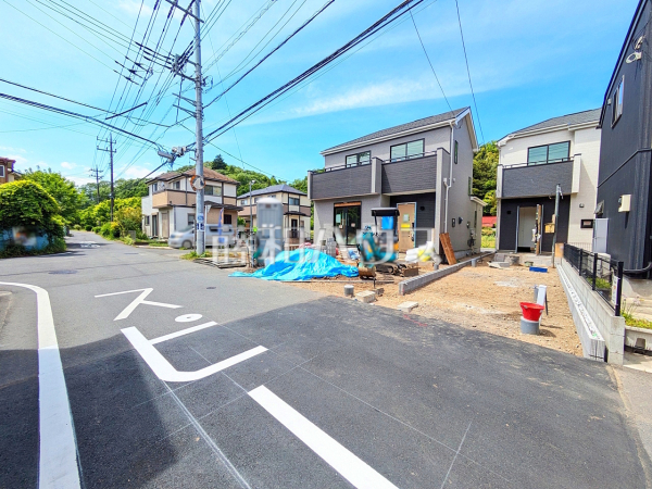 接道状況および現場風景　【八王子市西寺方町】