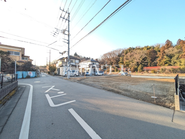 接道状況および現場風景　【八王子市西寺方町】