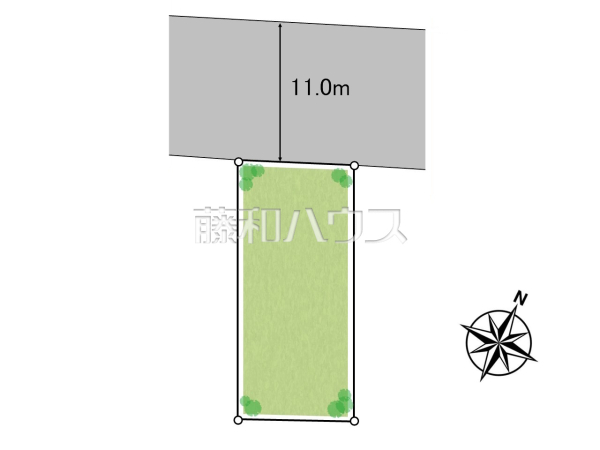 全体区画図　【板橋区赤塚６丁目】