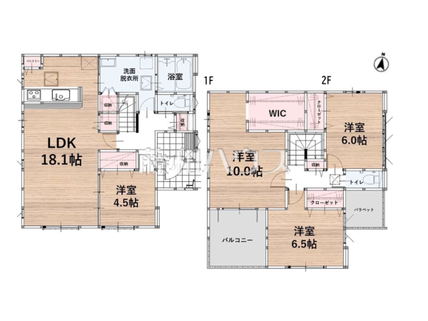 間取図　【福岡市博多区金の隈２丁目】