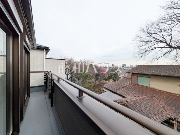 2号棟　南側バルコニー　【三鷹市中原２丁目】