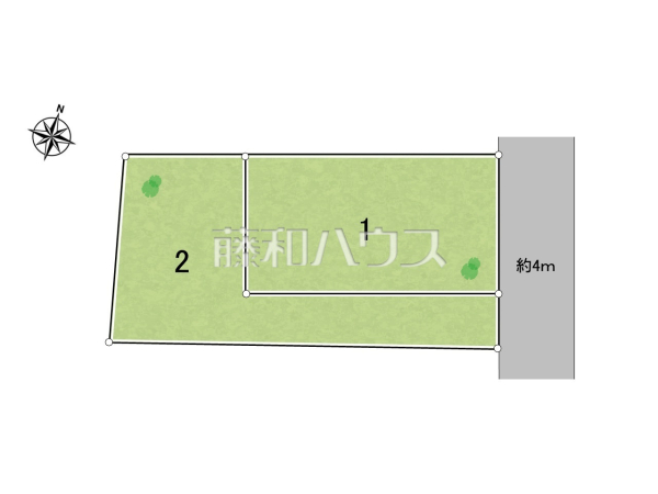 全体区画図　【福岡市早良区飯倉３丁目】