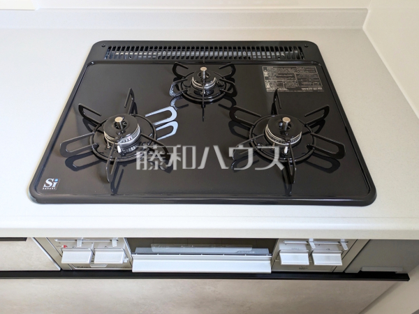 2号棟　キッチンコンロ・グリル　【福岡市早良区飯倉３丁目】