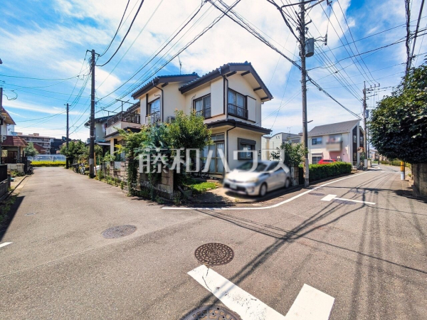 接道状況および現場風景(現況：古屋有)　【西東京市下保谷１丁目】