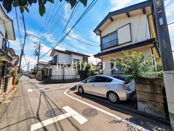 接道状況および現場風景(現況：古屋有)　【西東京市下保谷１丁目】