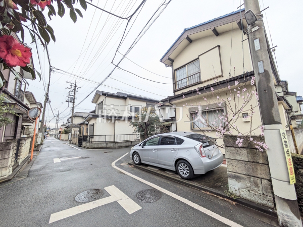 接道状況および現場風景　【西東京市下保谷１丁目】