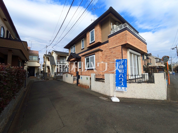 接道状況および現場風景　【西東京市中町５丁目】