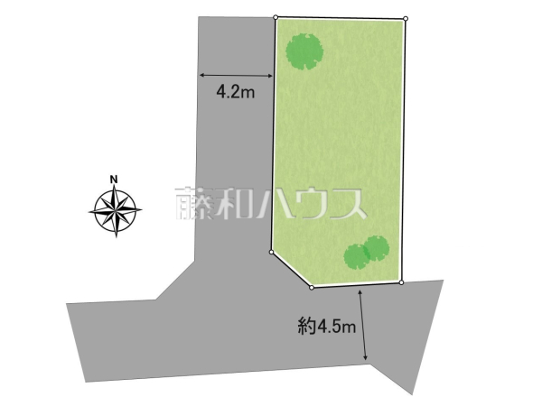 区画図　【西東京市中町５丁目】