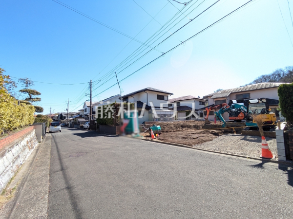 接道状況および現場風景　【八王子市北野台２丁目】