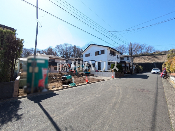 接道状況および現場風景　【八王子市北野台２丁目】