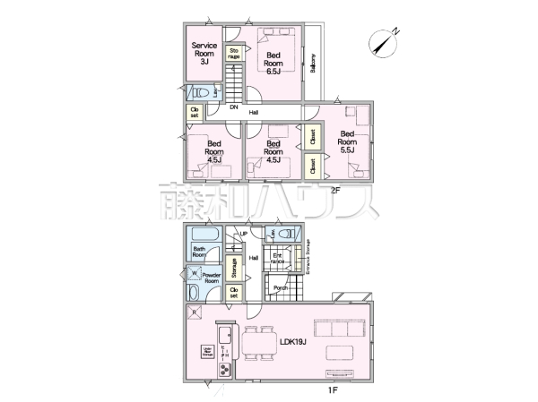 間取図　【福岡市南区弥永５丁目】
