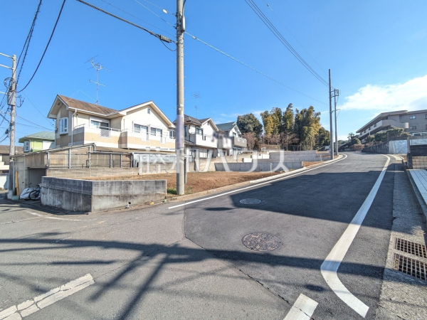 接道状況および現場風景　【八王子市石川町】