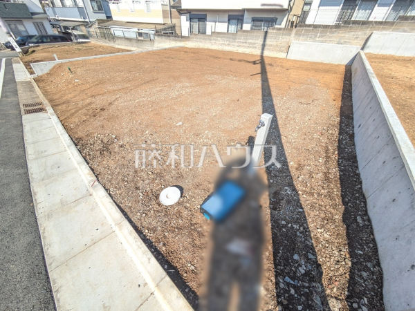 F号地　現地写真　【八王子市石川町】