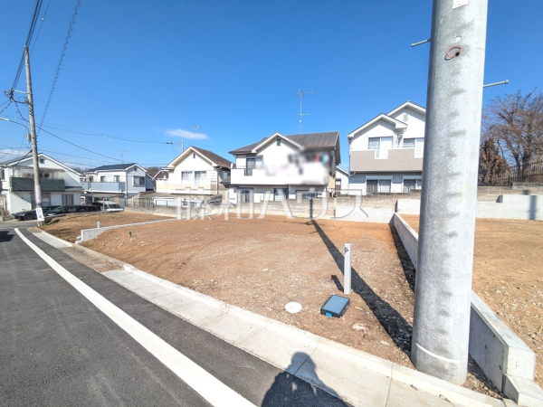 F号地　現地写真　【八王子市石川町】