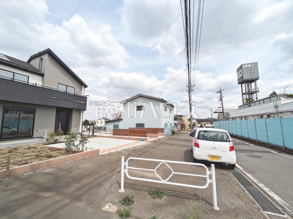 接道状況および現場風景　【八王子市石川町】