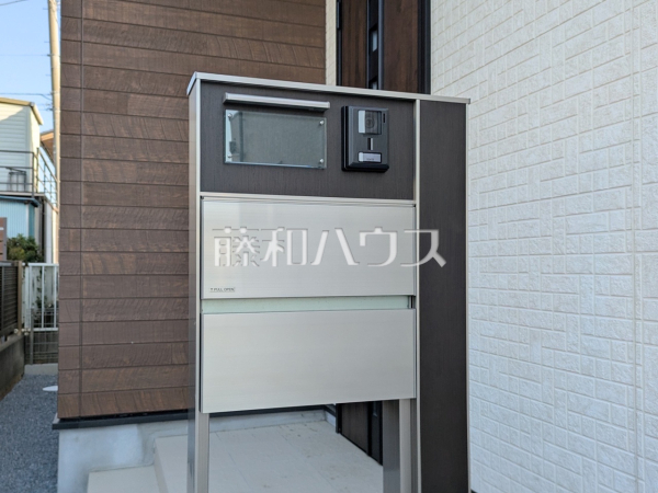 2号棟　TVモニターインターホン／郵便受け　【武蔵村山市残堀４丁目】