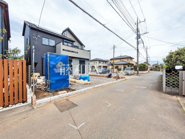 接道状況および現場風景　【東村山市秋津町３丁目】