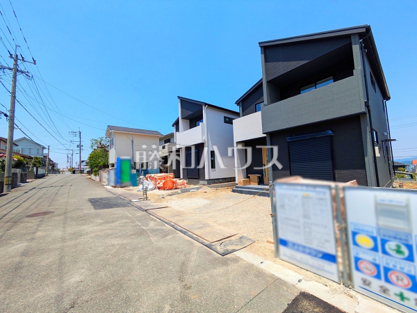 接道状況および現場風景　【糟屋郡志免町桜丘３丁目】