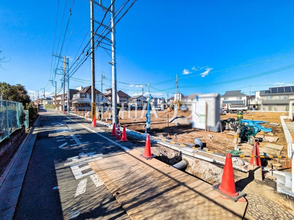 接道状況および現場風景　【西東京市泉町３丁目】