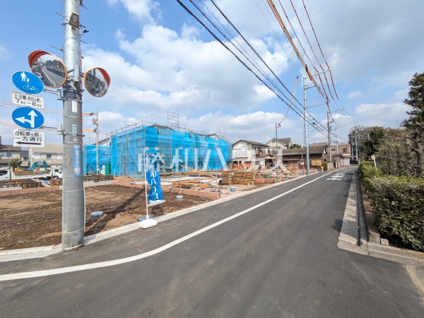 接道状況および現場風景　【西東京市泉町３丁目】