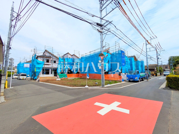 接道状況および現場風景　【西東京市泉町３丁目】