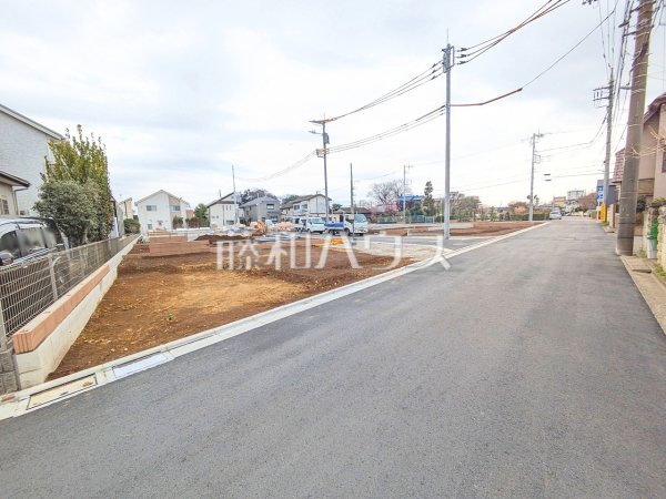 接道状況および現場風景　【西東京市泉町３丁目】