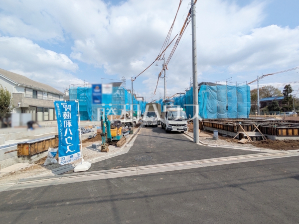 接道状況および現場風景　【西東京市泉町３丁目】