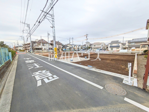 接道状況および現場風景　【西東京市泉町３丁目】