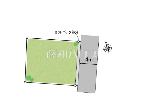 全体区画図　【西東京市富士町２丁目】