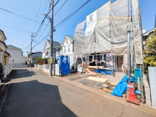 接道状況および現場風景　【所沢市大字下安松】西武池袋線　秋津駅 徒歩14分