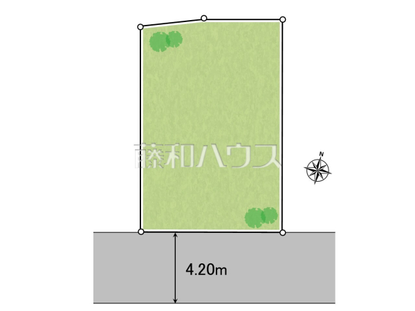 全体区画図　【所沢市大字下安松】 平日のご案内も可能です。まずはお気軽にお問合せ下さいませ 