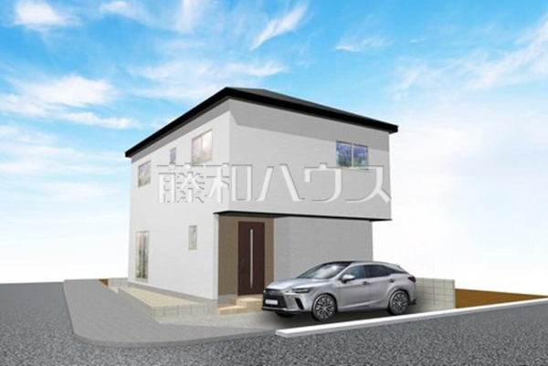 完成パース【名古屋市北区六が池町　全1棟】