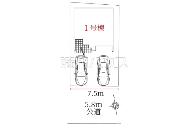 全体区画図　【春日井市関田町２丁目】