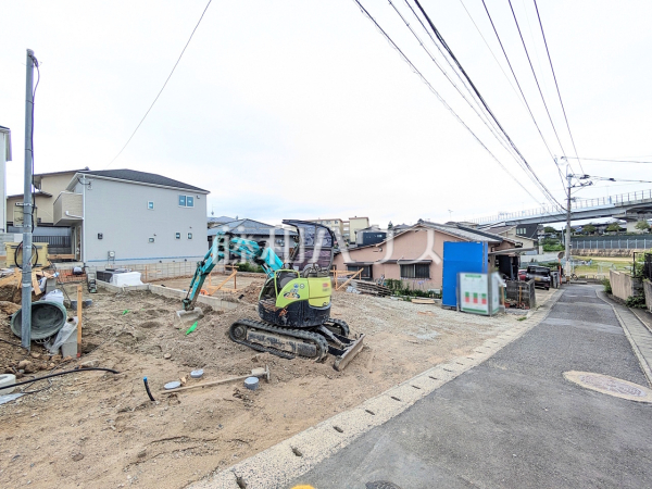 接道状況および現場風景　【福岡市南区屋形原２丁目】