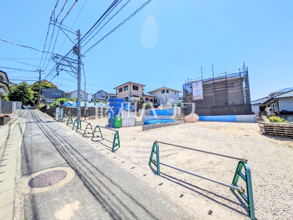 接道状況および現場風景　【福岡市南区屋形原２丁目】
